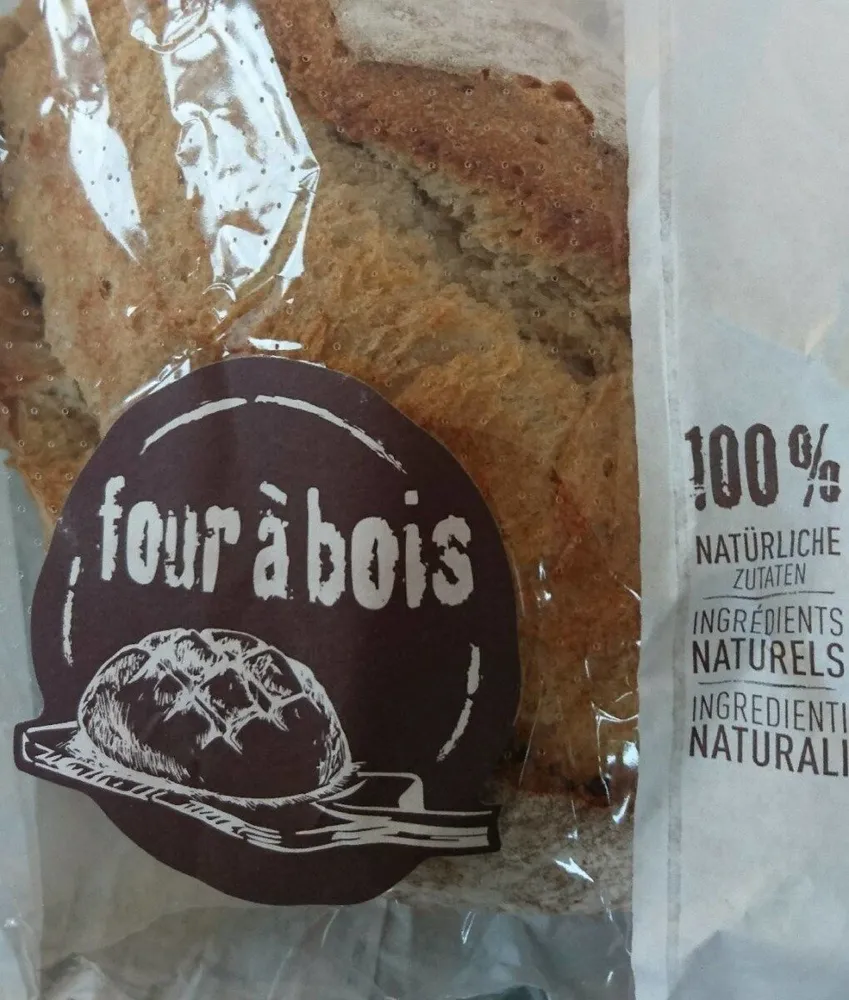 Pain de campagne foncé cuit au feu de bois
