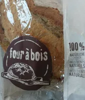 Pain de campagne foncé cuit au feu de bois