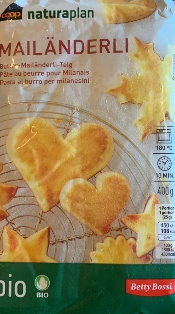 Pâte au beurre pour milanais