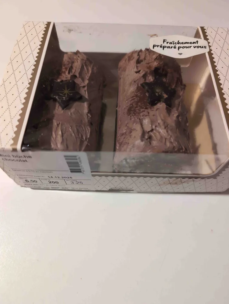 Mini bûche chocolat
