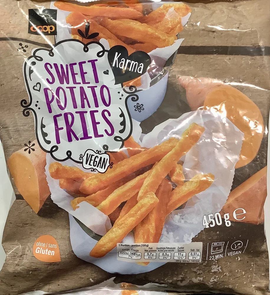 Frites de patate douce