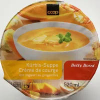 Crème de courge, au gingembre