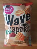 Wave chips paprika