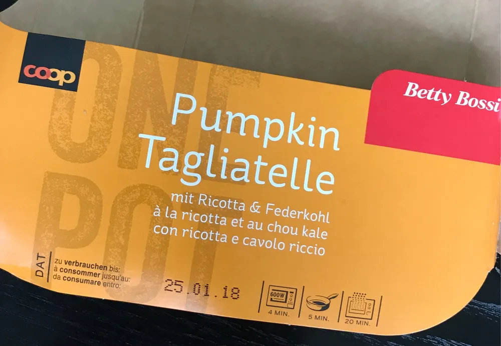 Pumpkin Tagliatelle