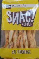Snac flûtes au fromage