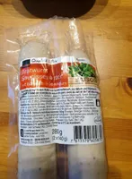 Bratwurst mit Bärlauch