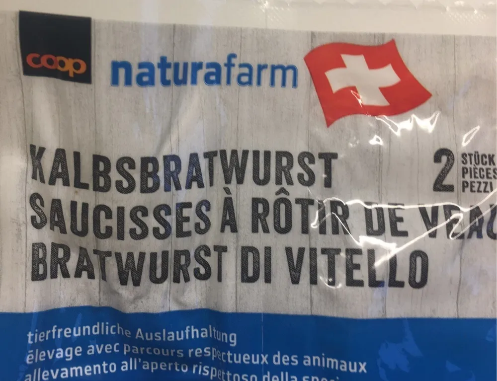 Kalbsbratwurst