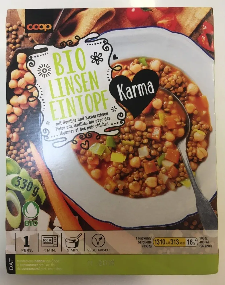 Potée aux lentilles Karma