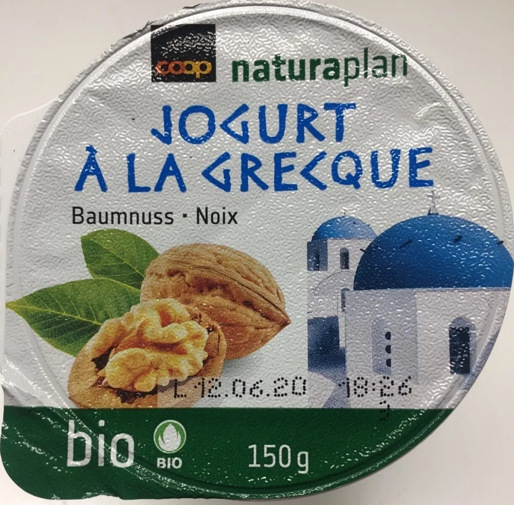 Yogurt à la grecque, Noix