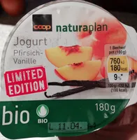Jogourt Pêche-vanille