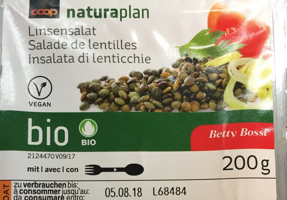 Salade Lentilles
