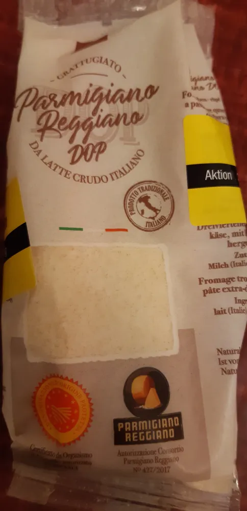 Parmigiano Reggiano DOP râpé