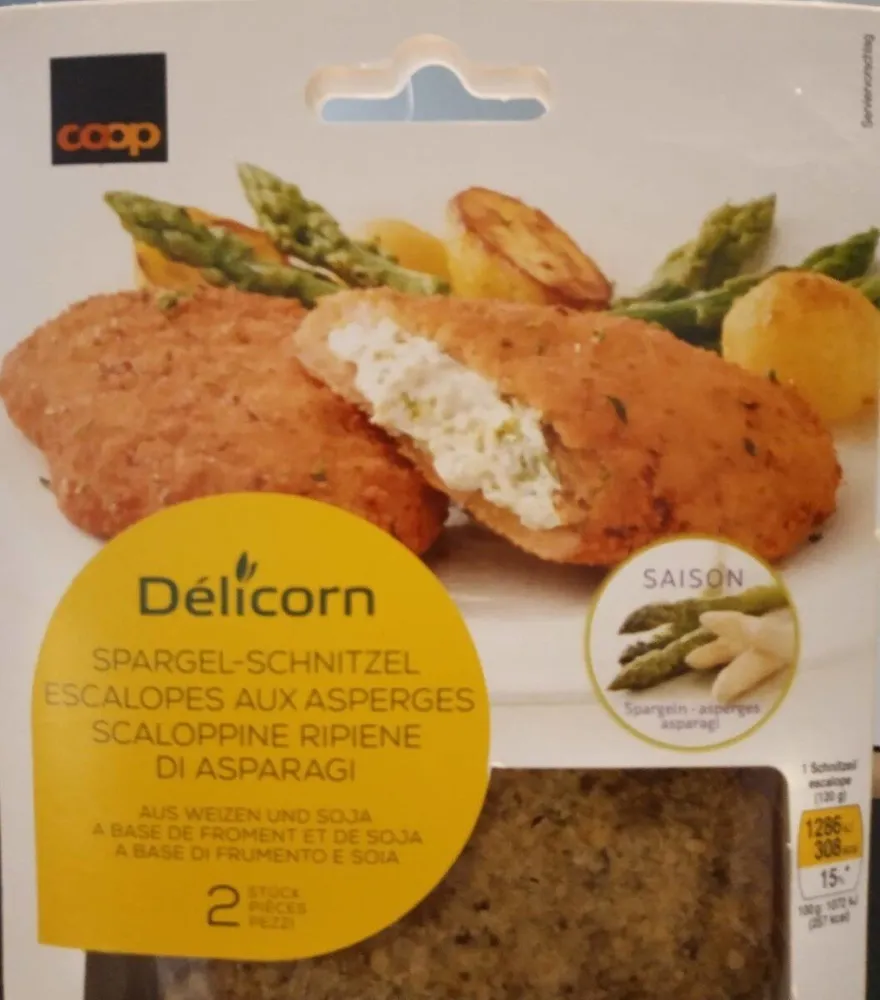 Escalope aux asperges