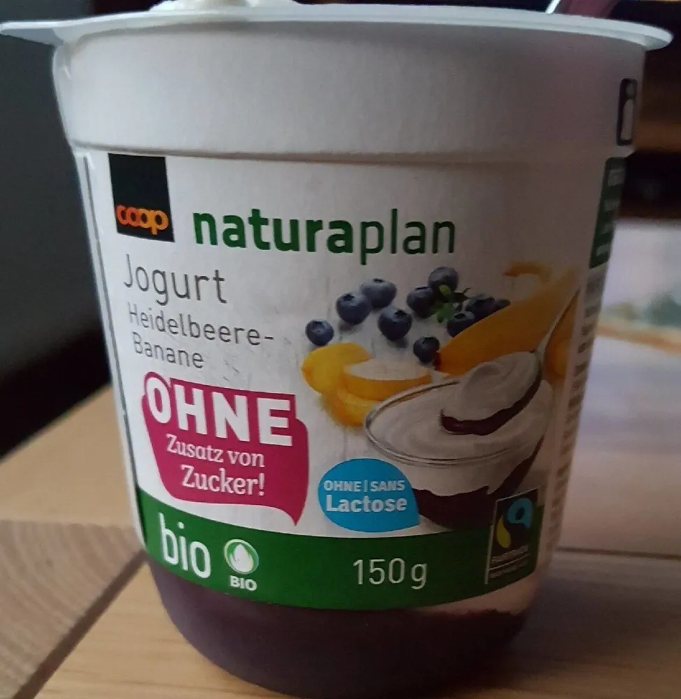 Jogurt heidelbeere-banane