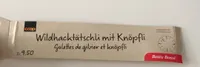 Galettes de gibier et knöpfli