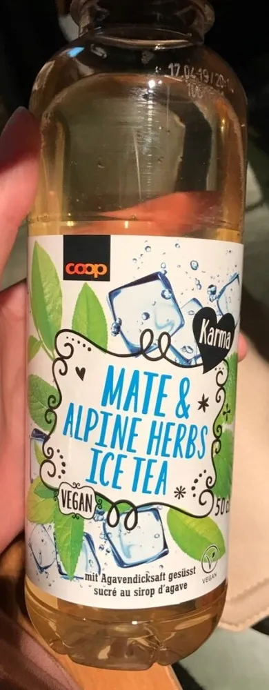 Mate et alpine herbs Ice Tea
