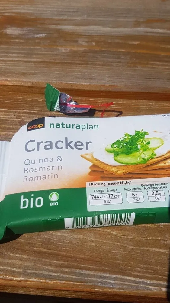 Cracker quinoa & romarin