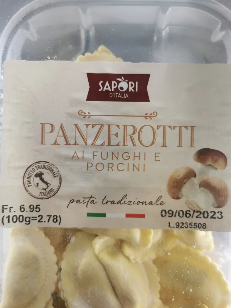 Panzerotti ai funghi e porcini