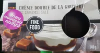 Crème double de la gruyère au caramel salé