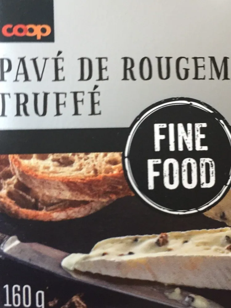 Pavé de rougemont truffé