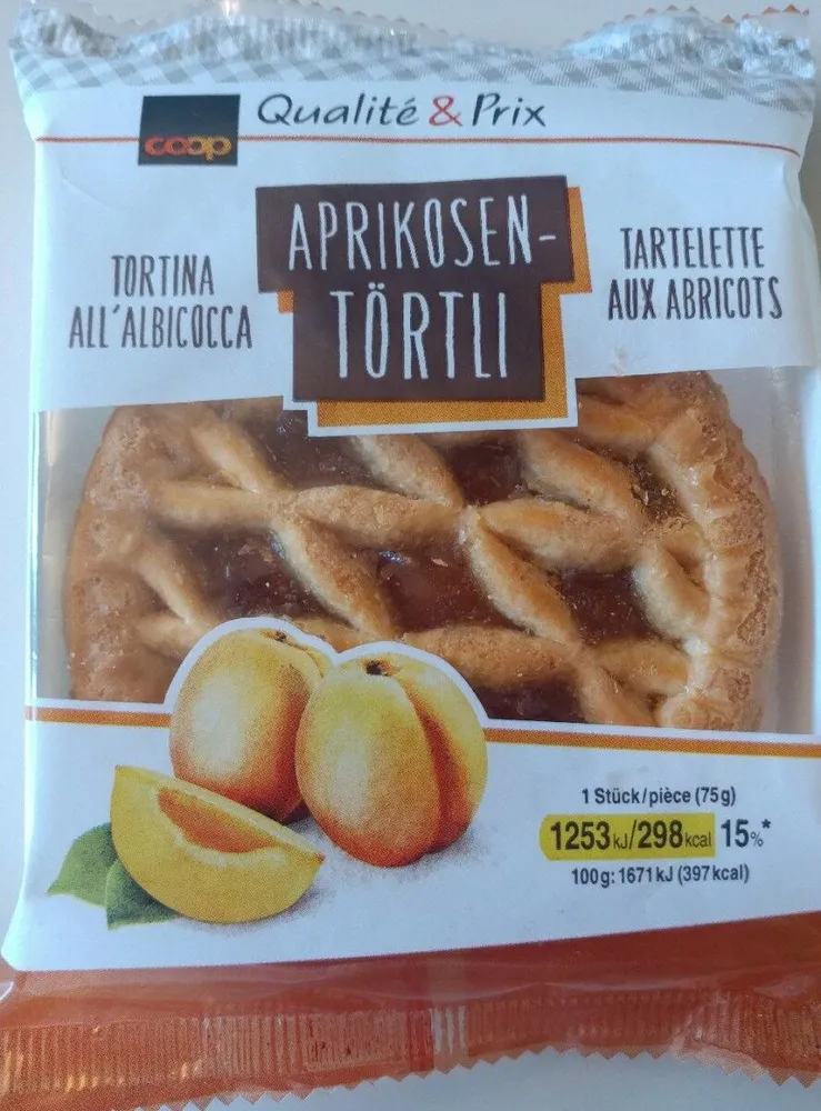 Tartelette aux abricots
