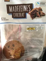 Madeleines chocolat