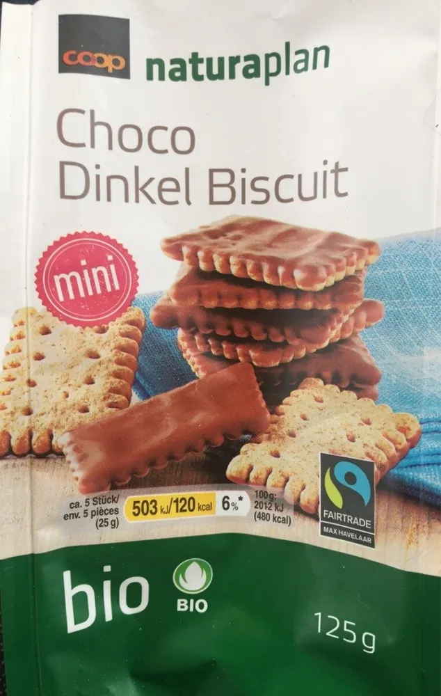 Choco dinkel biscuit