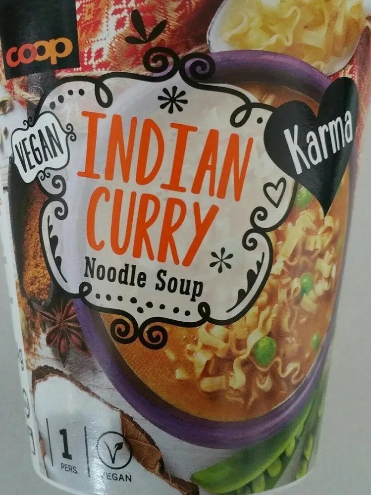 Indian Curry Noodle Soup