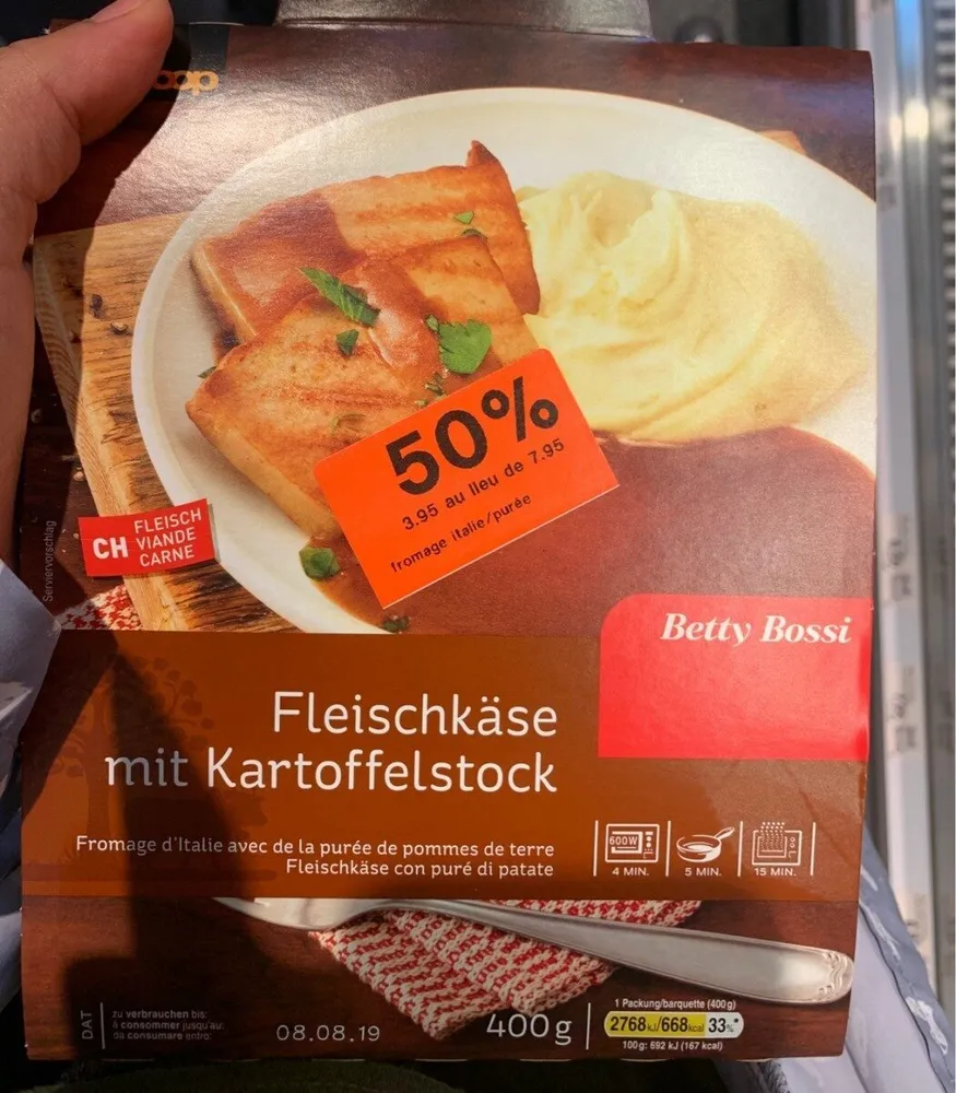 Fromage italie/purée