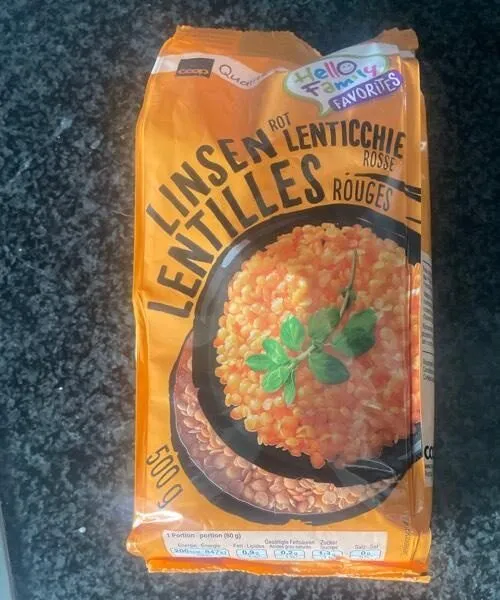 Rote Linsen