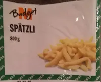 Spätzli aux œufs Budget