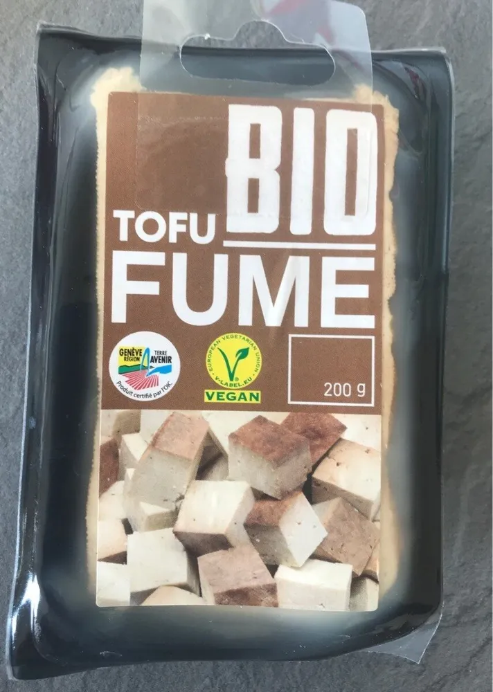 Tofu bio fumé