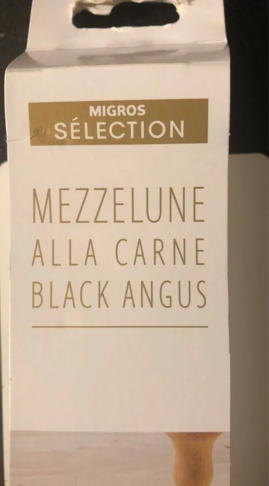 Mezzelune alla carne black angus