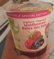 Yogourt baies des bois sans lactose