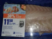 Suprême de cabillaud