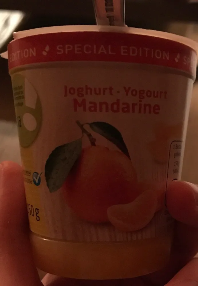 Yogourt mandarine