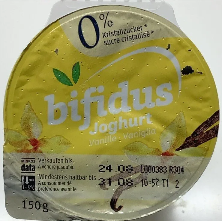 Bifidus yogourt Vanille