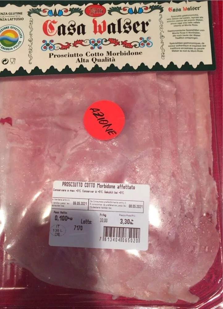 Prosciutto cotto