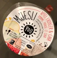 Muesli Pomme, Fraise et Chia