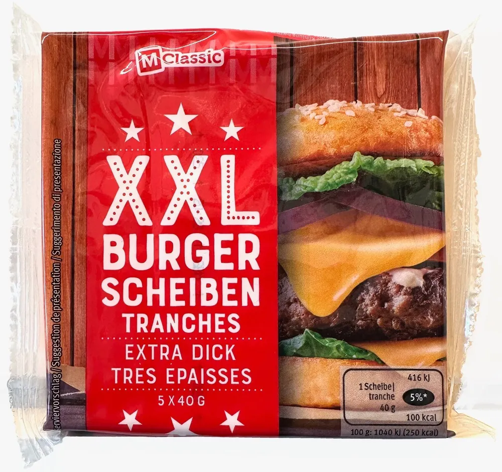 XXL Burger tranches très épaisses