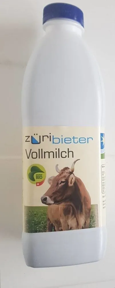 Züribierter Bio Vollmilch