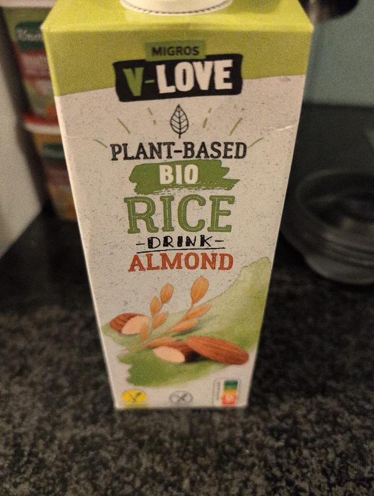 Plant-Based Bio Rice Drink Almond