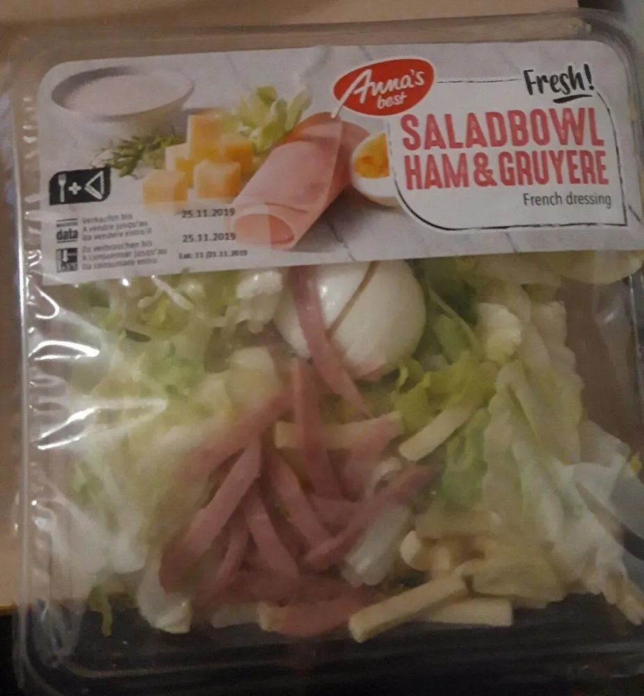 Saladbowl Ham & Gruyère