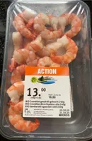 Crevettes décortiquées cuites