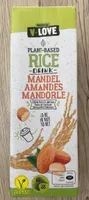 Boisson bio à base de riz et de purée d‘amandes