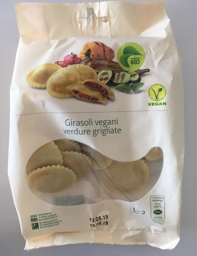 Girasoli vegani verdure grigliate