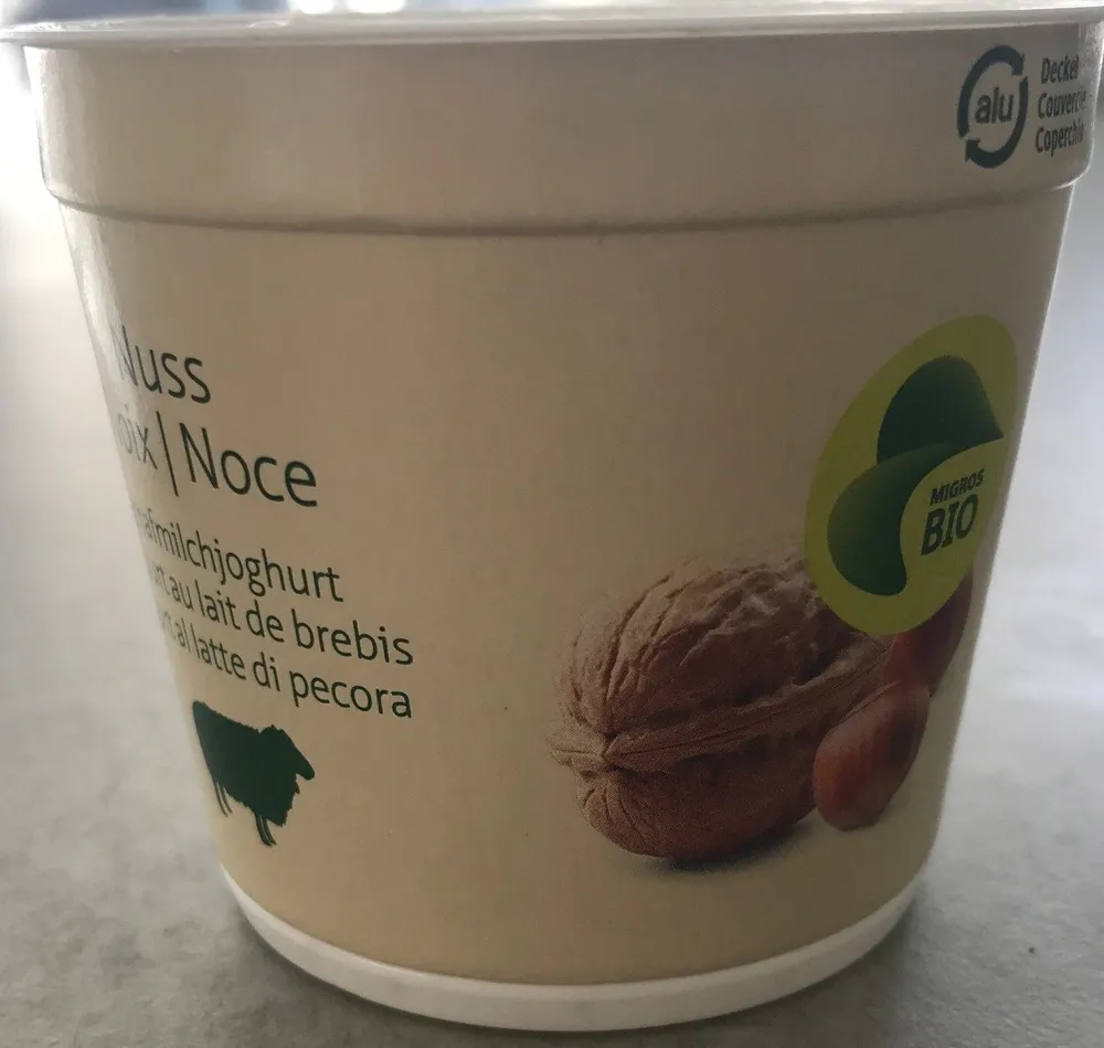 Yogourt au lait de brebis noix