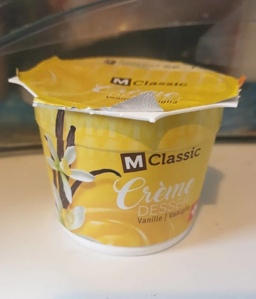 Crème dessert vanille