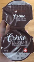 Creme dessert chocolat