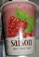 Yoghourt groseille
